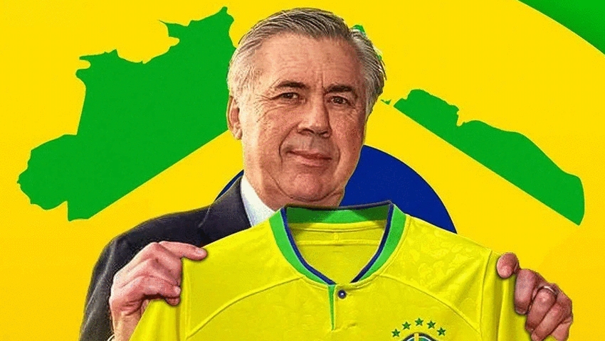 পৃথিবীর সবচেয়ে বড় বিজনেস জেটে করে ব্রাজিলে কোচ আনচেলত্তি